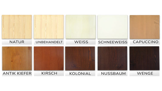 Nobis Kieferbett | Massivholz | Naturholz | 100% Bio-Bett