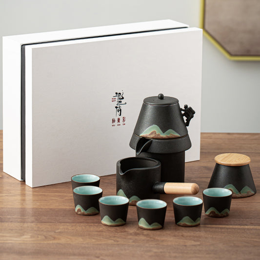 Tee-Geschenkset Automatisch – Elegante Geschenkbox für Teeliebhaber