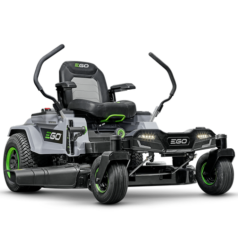 Brandneuer Ego 42 Power + Z6 Zero Turn Rasenmäher