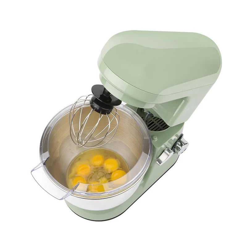 Professioneller Küchenmixer mit 6 Gängen und 5L Edelstahlschüssel