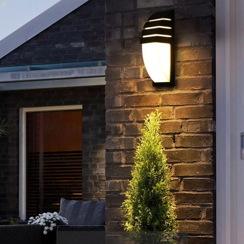 LED Außenwandlampe mit Radar-Bewegungssensor