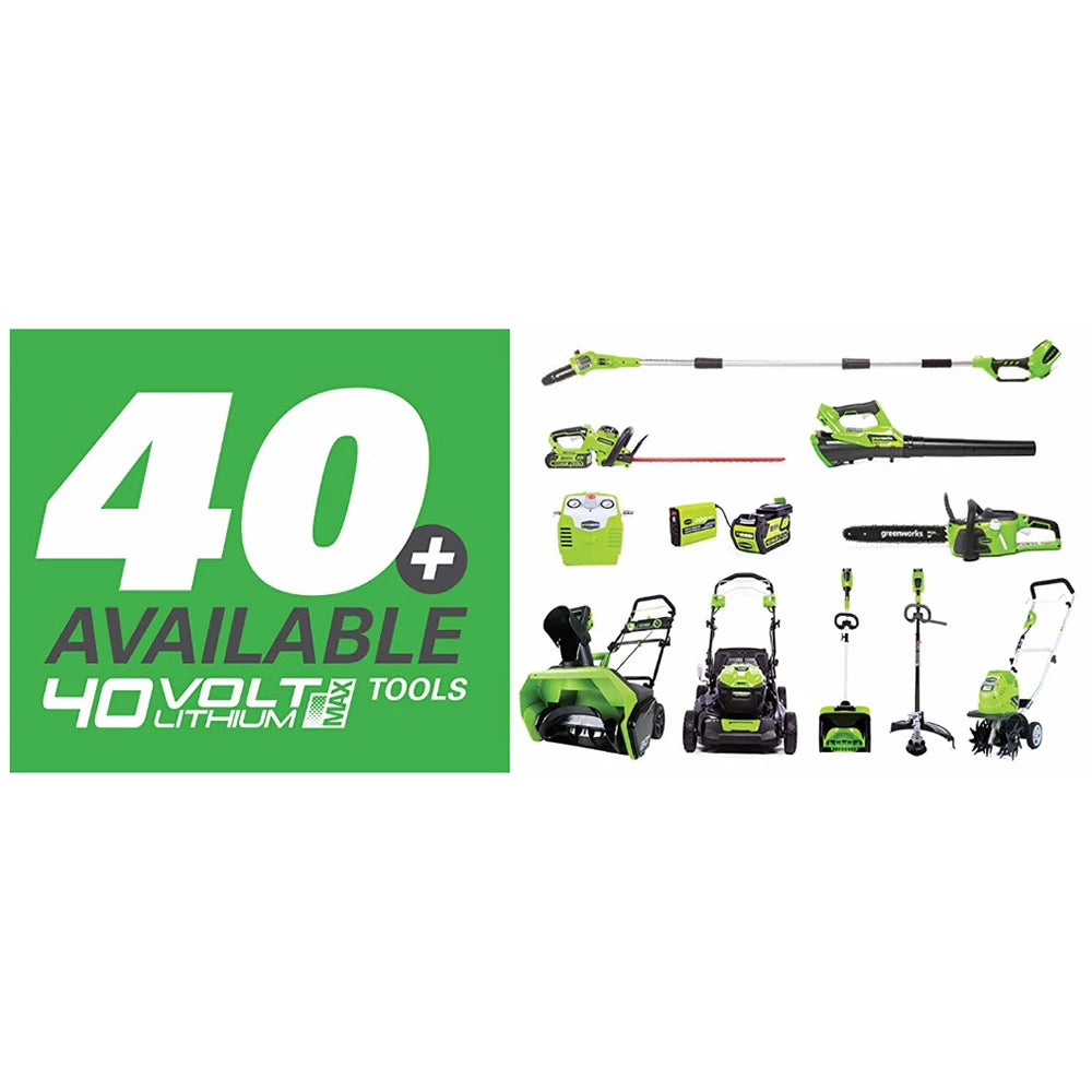 Greenworks 19-Zoll 40V 800W Akku-Rasenmäher