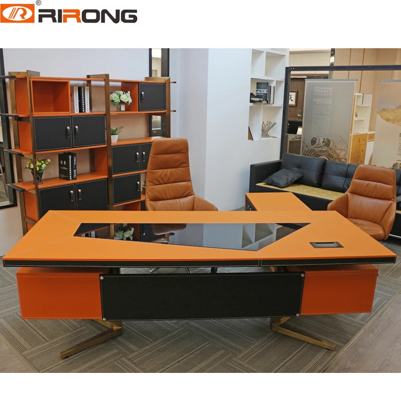 Holz Schreibtisch Set für Büro