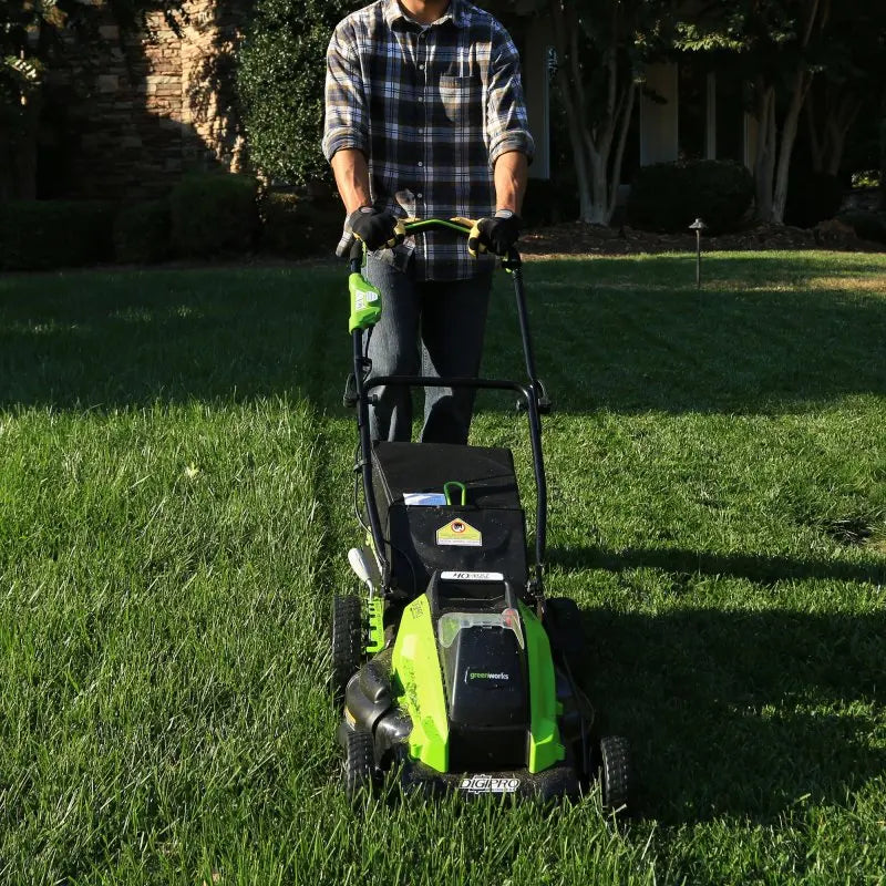 Greenworks 19-Zoll 40V 800W Akku-Rasenmäher