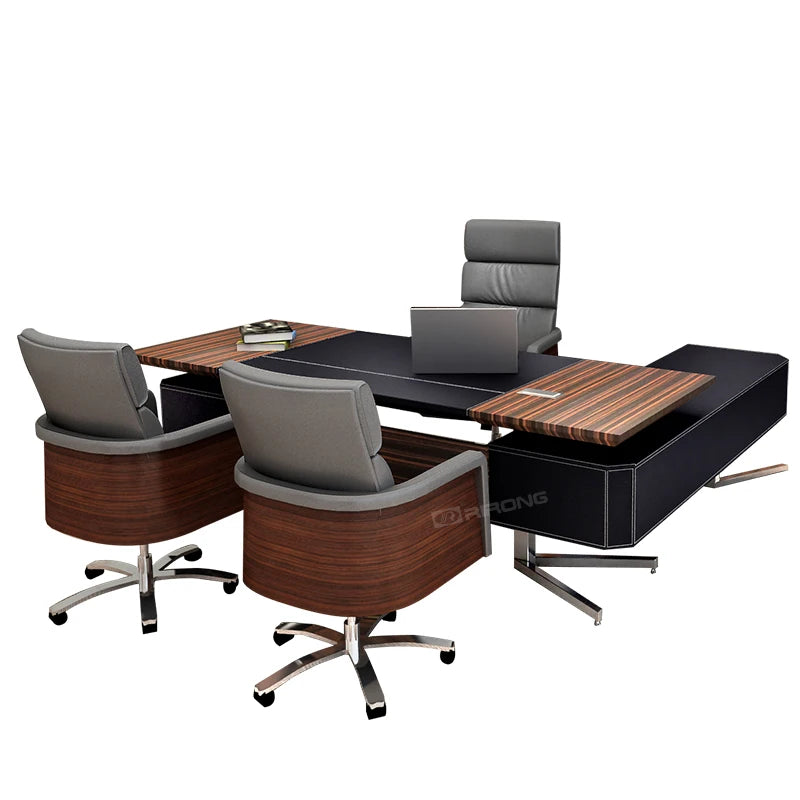 Holz Schreibtisch Set für Büro