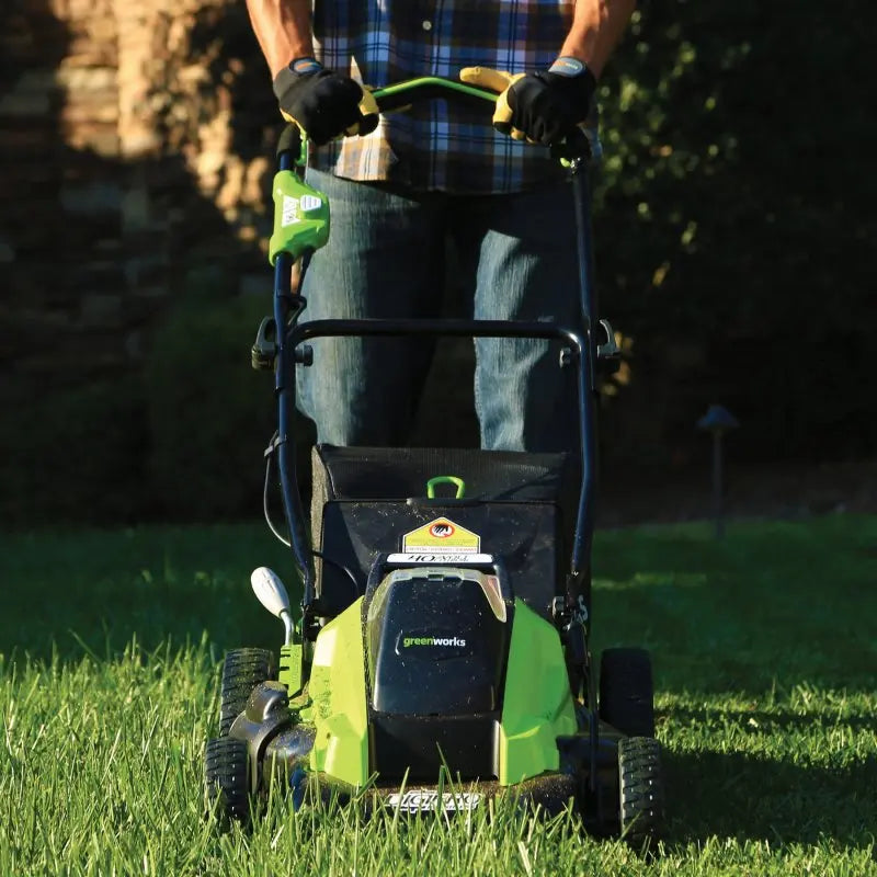 Greenworks 19-Zoll 40V 800W Akku-Rasenmäher