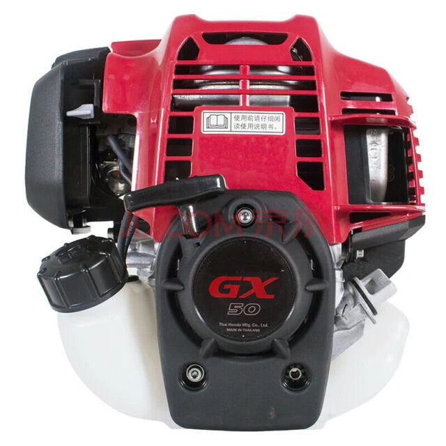 GX50 Rucksack 10-in-1 Motorsense 4-Takt-Motor Benzin-Rasentrimmer Rasenschneider Fräse Werkzeug