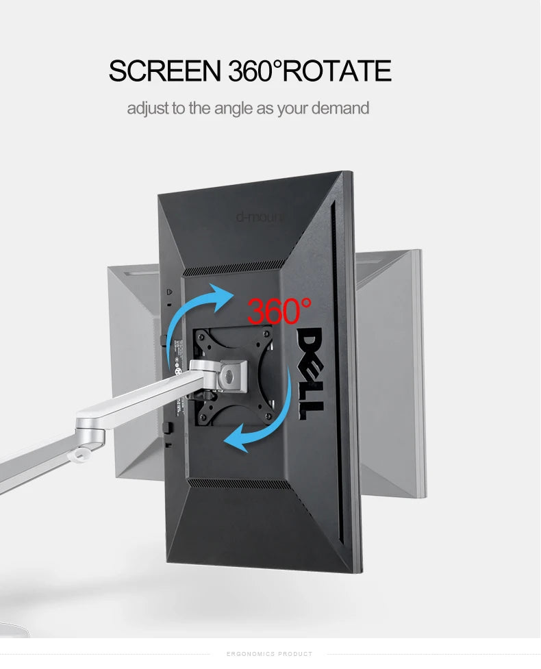 OA-7X Multimedia Desktop Dual Arm Monitor Holder