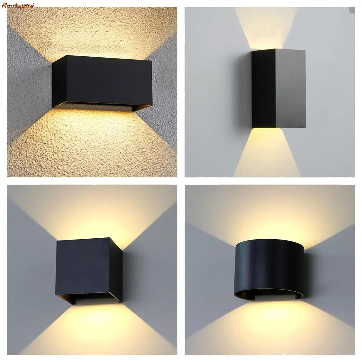 LED Wandleuchte für Innen- und Außenbereich