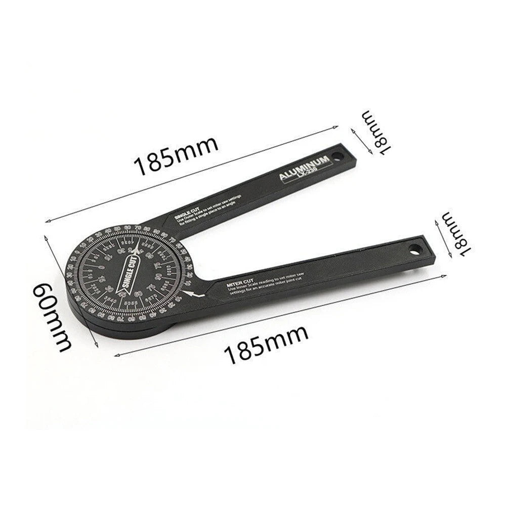 Präzise Miter Saw Protractor 7-Zoll Winkelmesser