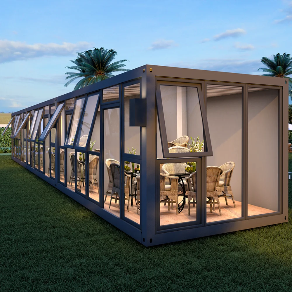 Movable Prefab Tiny House - 20ft Shipping Container