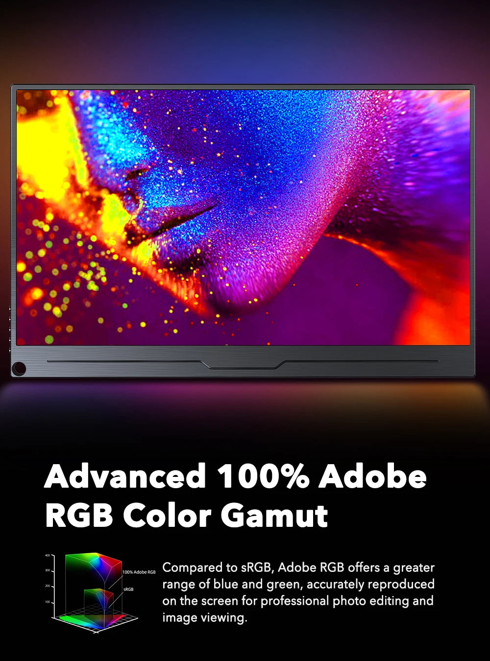 UPERFECT 4K Portable Monitor 17.3\"