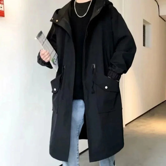 Windbreaker fashion daily high street stylish overcoat
