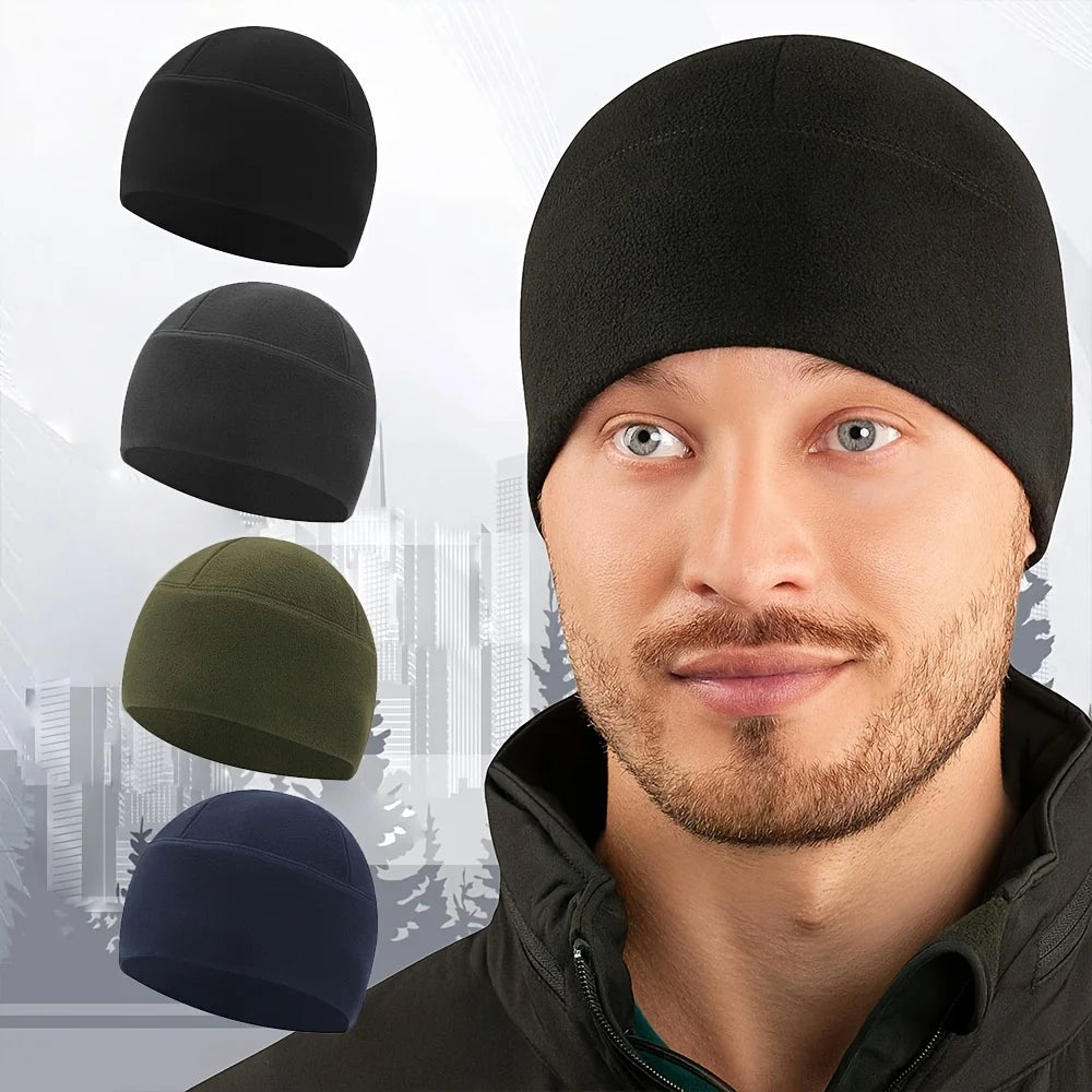 Winddichter Polar Fleece Beanie Hut 2023