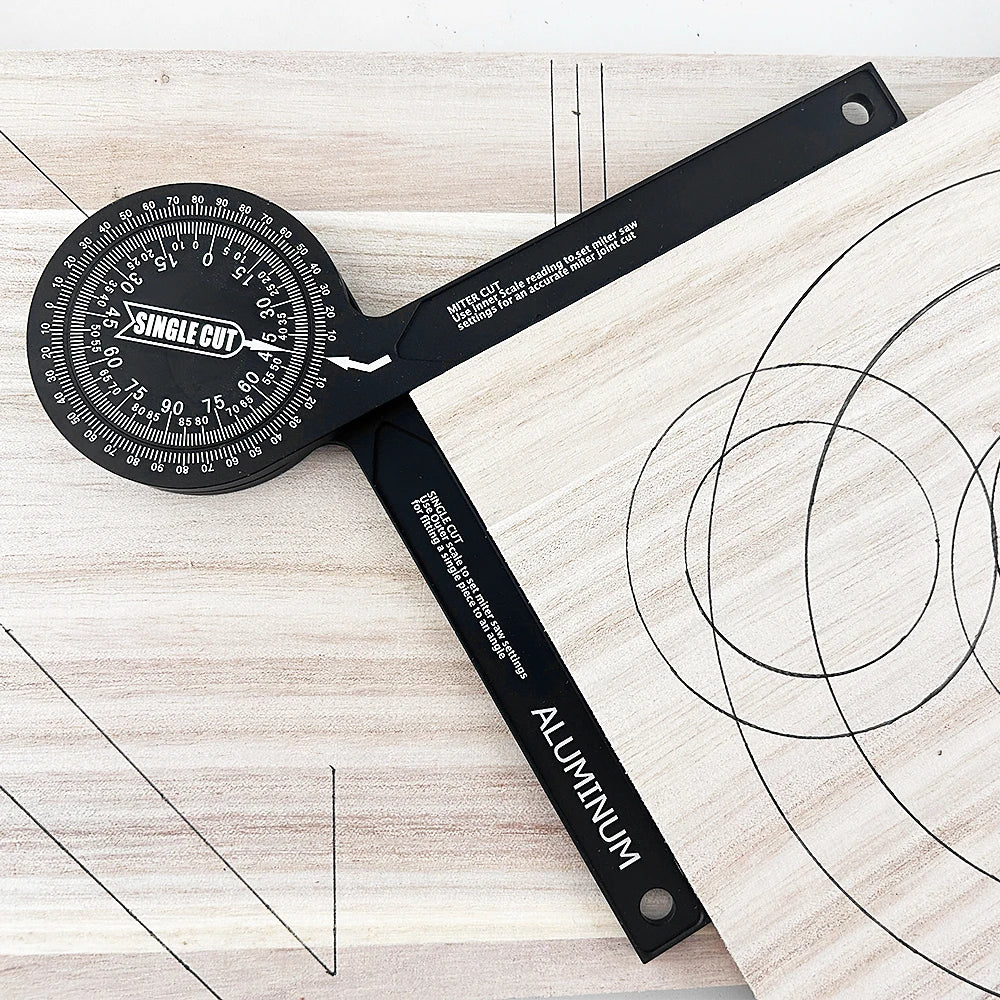 Präzise Miter Saw Protractor 7-Zoll Winkelmesser