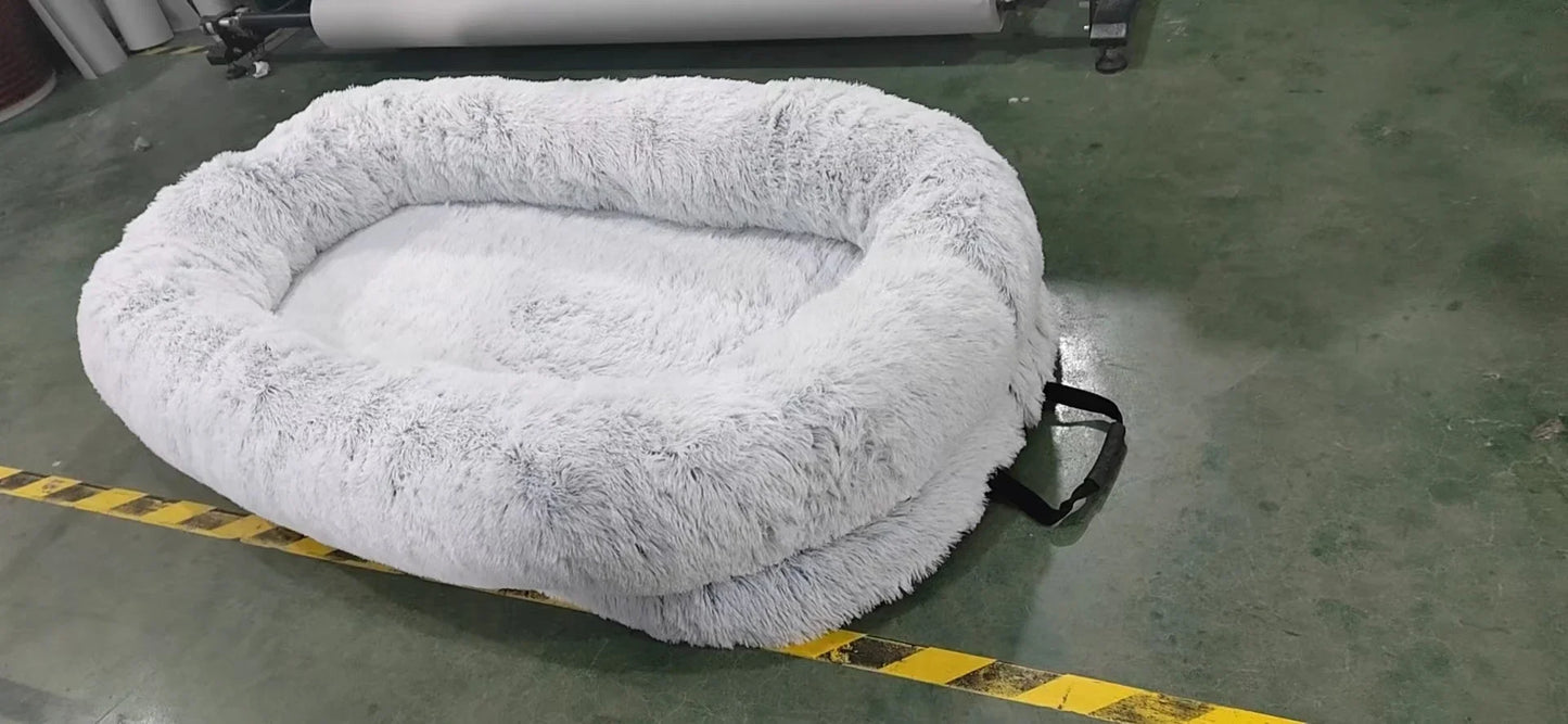 Luxuriöses Flauschiges Orthopädisches Waschbares Riesiges Großes Hundebett Für Große Hunde