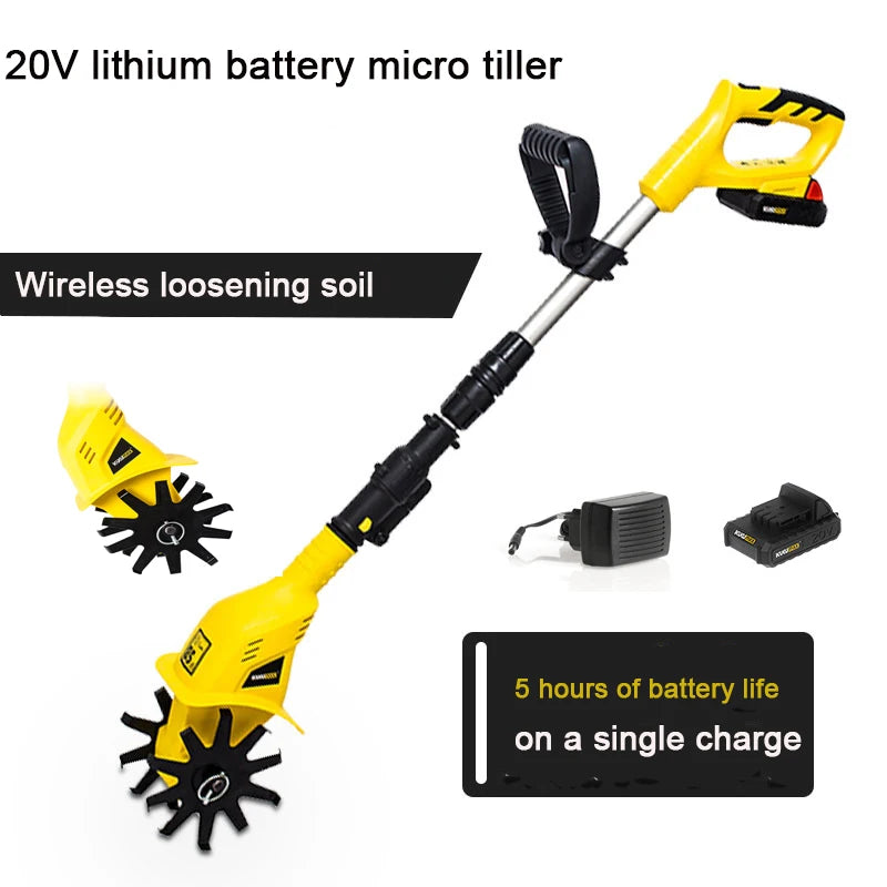 Kabelloser Gartenfräser 20V Profi Garden Power Kit