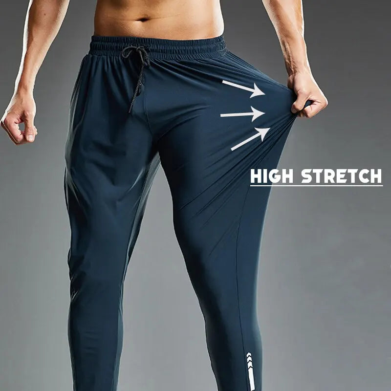 Herren Sport Jogginghose Elastisch Fitnesshose