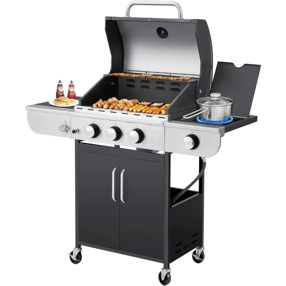 MELLCOM 3 Brenner BBQ Propan Gas Grill