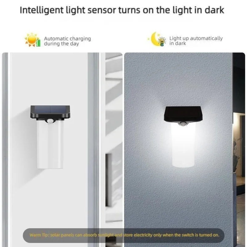Solarleuchten mit Bewegungsmelder IP65 für den Garten