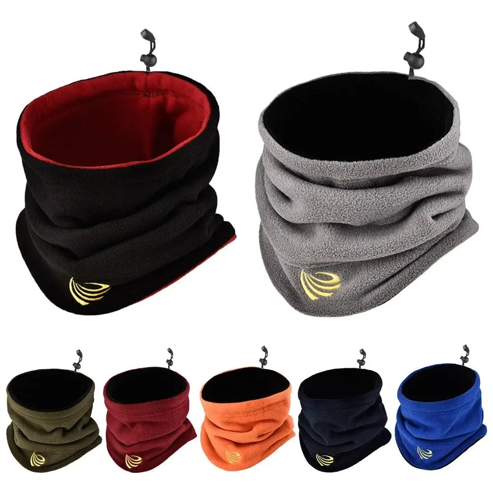 Winter Camping Halstuch Fleece Nackenwärmer Schlauchschal Skibrille Schnee-Halbmaske Gesichtsbedeckung für Männer & Frauen Outdoor Kälteschutz Kragen