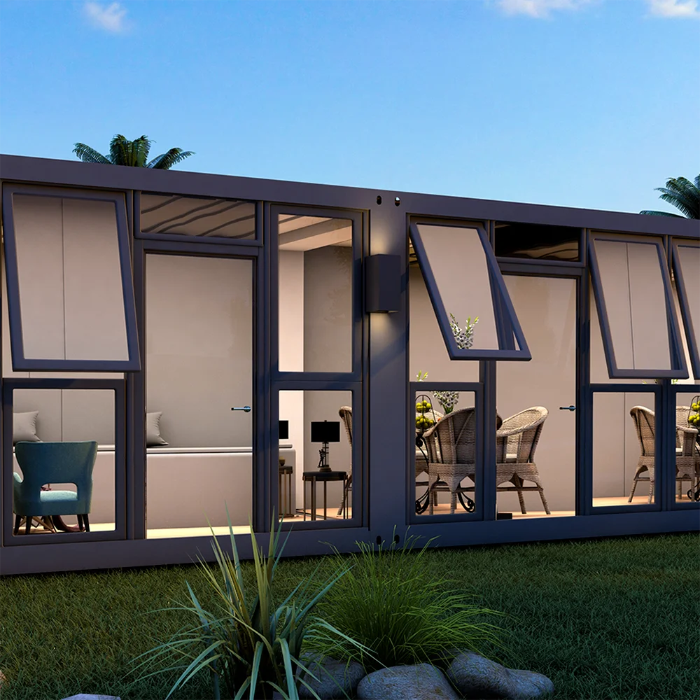 Movable Prefab Tiny House - 20ft Shipping Container