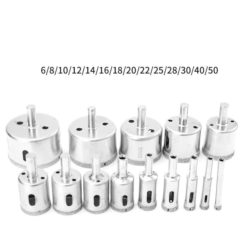 Diamant-Beschichteter Fliesenbohrer Set