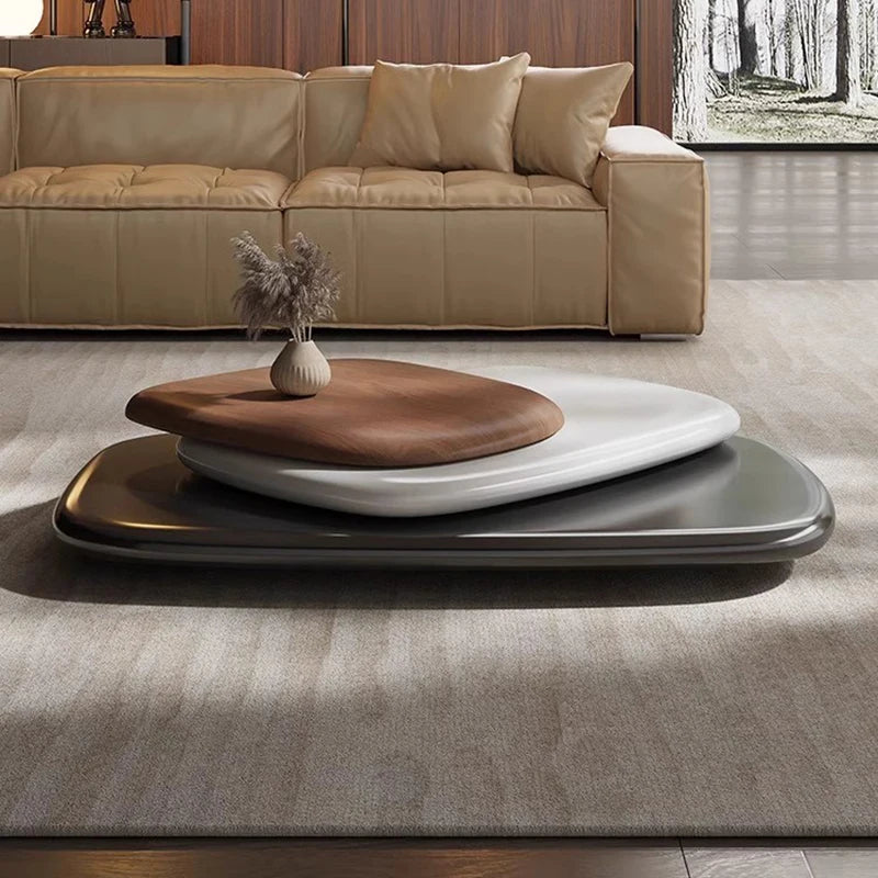 Eleganter Designer Couchtisch aus Massivholz