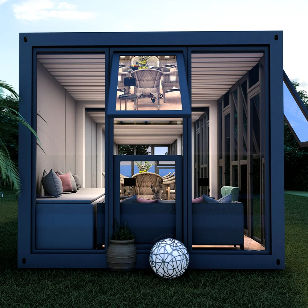 Movable Prefab Tiny House - 20ft Shipping Container