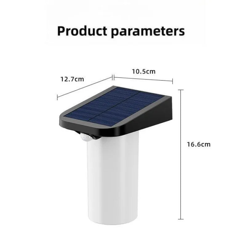 Solarleuchten mit Bewegungsmelder IP65 für den Garten