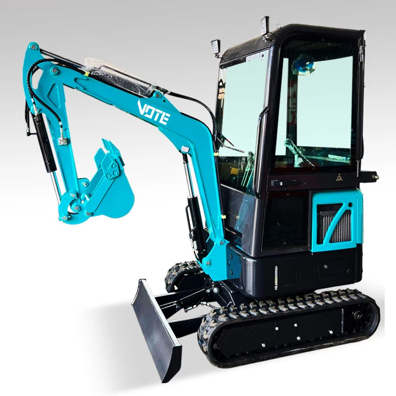 CE Kleiner Bagger Verkauf Diesel Raupen Mini Bagger 1ton 2ton 1.7Ton Guter Helfer Zum Ausbaggern Und Kanalreinigung