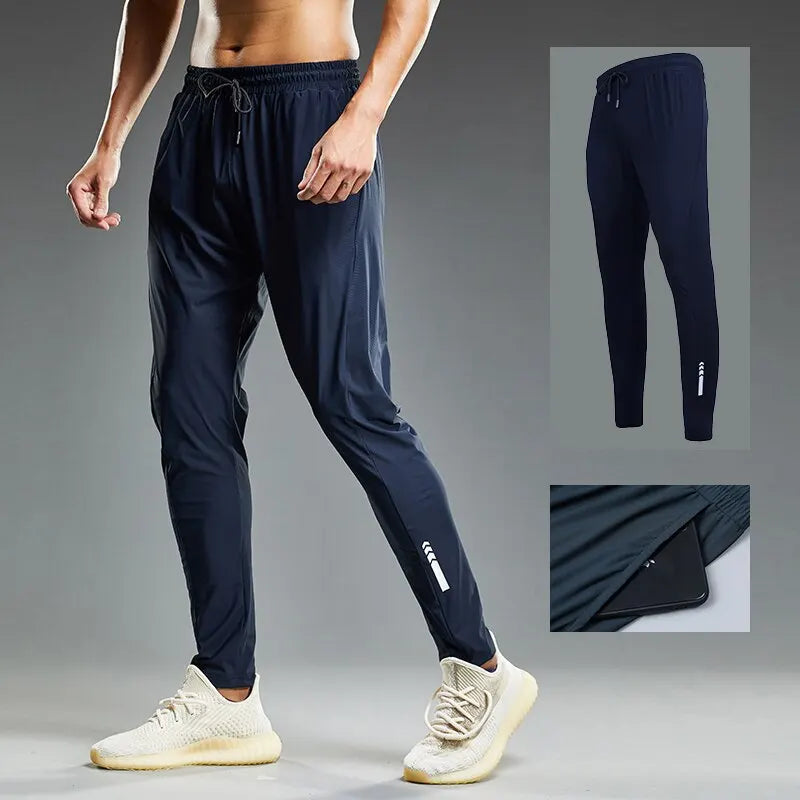 Herren Sport Jogginghose Elastisch Fitnesshose