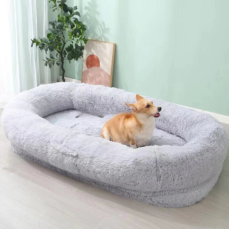 Luxuriöses Flauschiges Orthopädisches Waschbares Riesiges Großes Hundebett Für Große Hunde