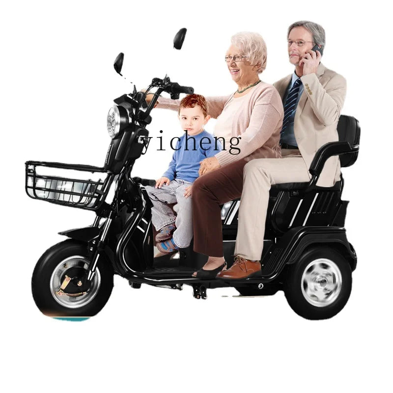 Elegantes Elektro Dreirad für Senioren