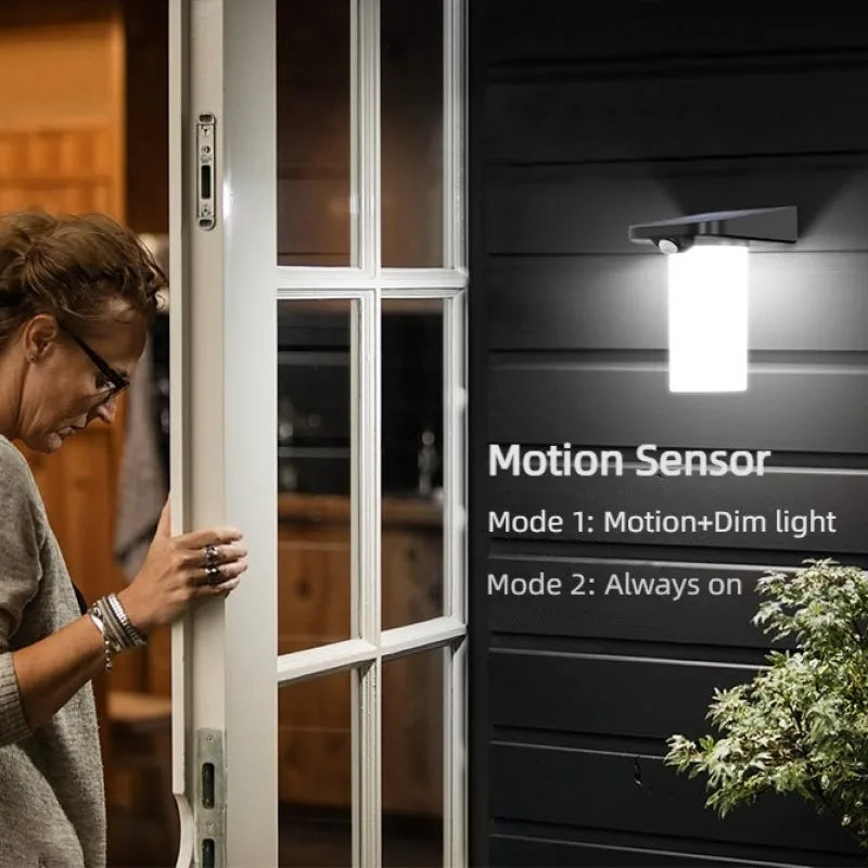 Solarleuchten mit Bewegungsmelder IP65 für den Garten