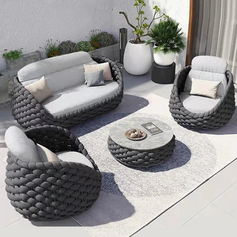 Premium Rattan Outdoor Set