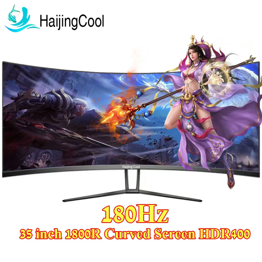 Gaming-Monitor 35 Zoll 100 /144 /180 HzHz Ultra-Wide 4K Curved Display