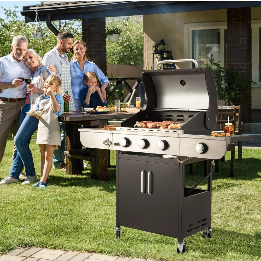 MELLCOM 3 Brenner BBQ Propan Gas Grill