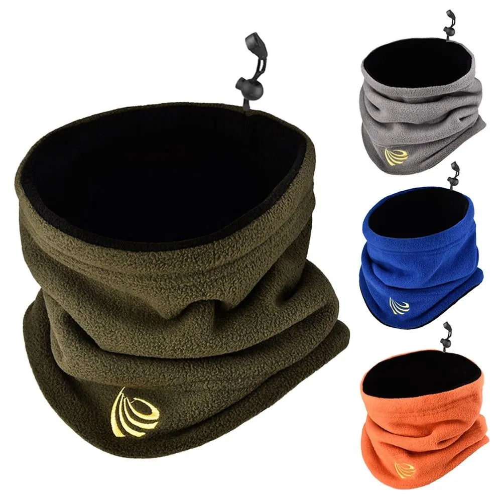 Winter Camping Halstuch Fleece Nackenwärmer Schlauchschal Skibrille Schnee-Halbmaske Gesichtsbedeckung für Männer & Frauen Outdoor Kälteschutz Kragen