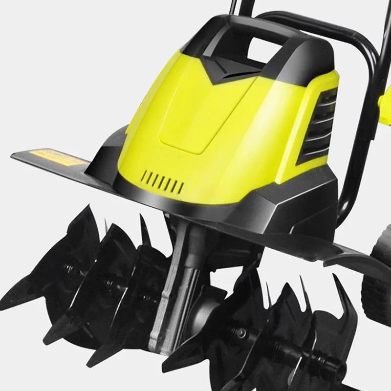 Elektrische Bodenfräse Gartenfräse 220V Multifunktional Pflügendes Bulldozer Hausarbeit Unkraut Jäten Bodenfräse Maschine