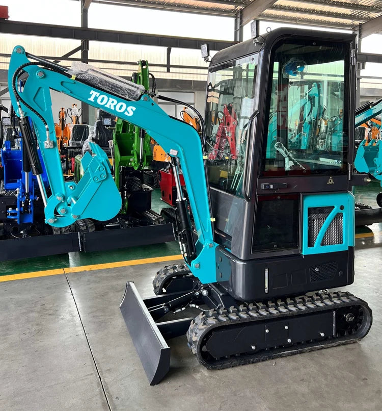 CE Kleiner Bagger Verkauf Diesel Raupen Mini Bagger 1ton 2ton 1.7Ton Guter Helfer Zum Ausbaggern Und Kanalreinigung