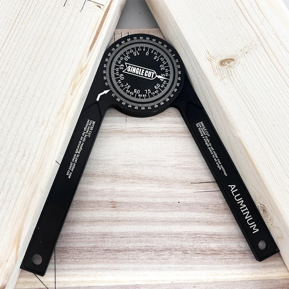 Präzise Miter Saw Protractor 7-Zoll Winkelmesser