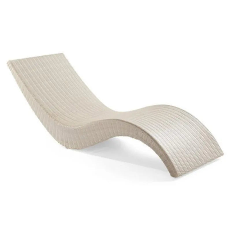 Faltbarer Rattan-Strandstuhl
