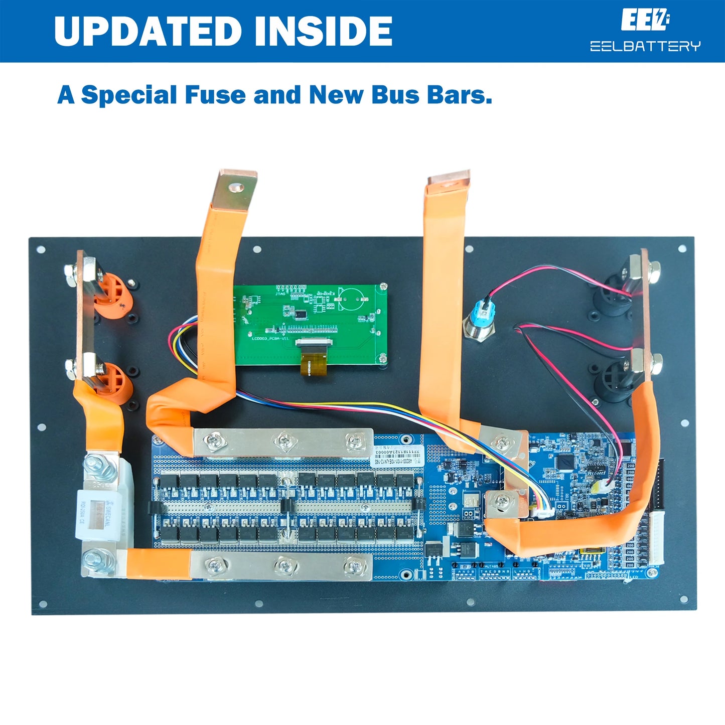 EEL 48V Batteriebox für DIY Solar Power Bank LiFePO4 230Ah 280Ah