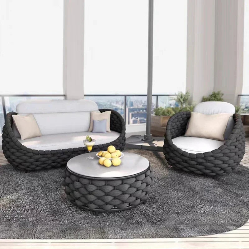 Premium Rattan Outdoor Set