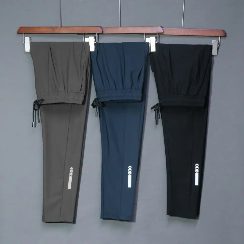 Herren Sport Jogginghose Elastisch Fitnesshose