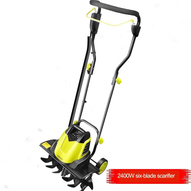 Elektrische Bodenfräse Gartenfräse 220V Multifunktional Pflügendes Bulldozer Hausarbeit Unkraut Jäten Bodenfräse Maschine