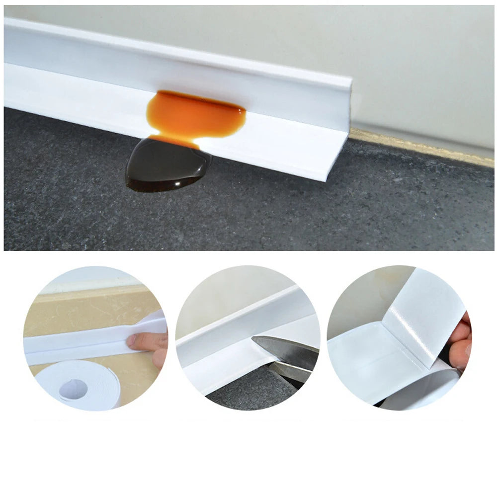 Selbstklebendes PVC-Dichtungsband für Duschen