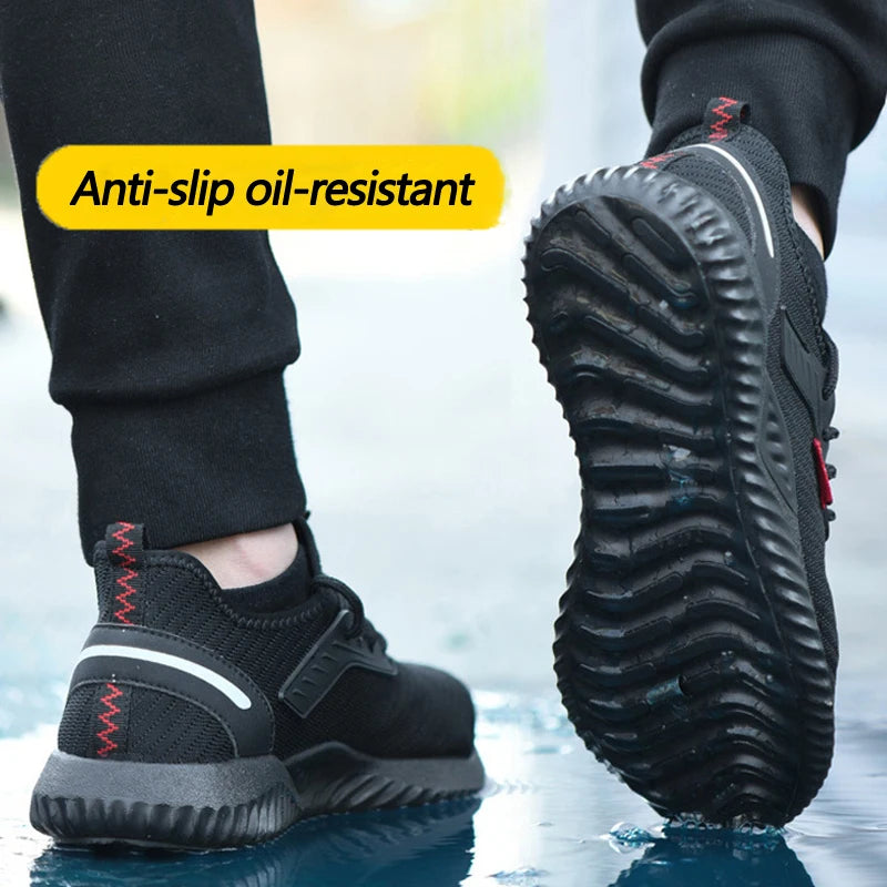 Indestructible Sicherheitsschuhe mit Stahlkappe