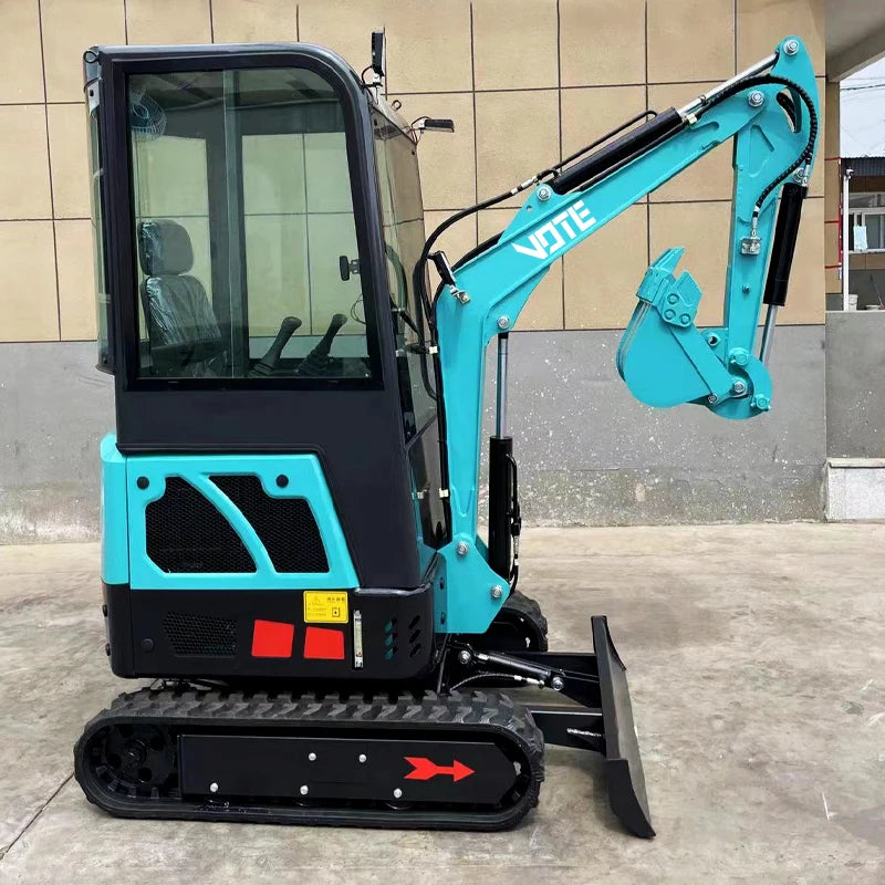CE Kleiner Bagger Verkauf Diesel Raupen Mini Bagger 1ton 2ton 1.7Ton Guter Helfer Zum Ausbaggern Und Kanalreinigung